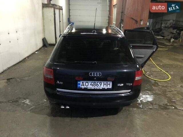 Черный Ауди А6, объемом двигателя 2.5 л и пробегом 365 тыс. км за 5300 $, фото 5 на Automoto.ua