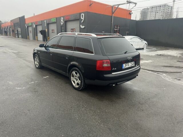 Черный Ауди А6, объемом двигателя 2.5 л и пробегом 300 тыс. км за 2350 $, фото 3 на Automoto.ua