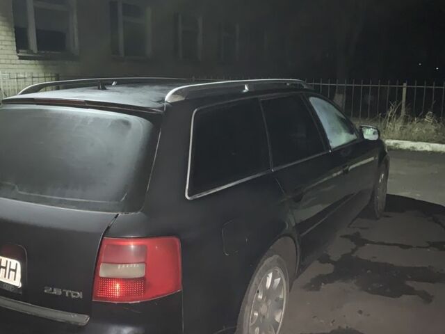 Черный Ауди А6, объемом двигателя 2.5 л и пробегом 360 тыс. км за 3000 $, фото 2 на Automoto.ua