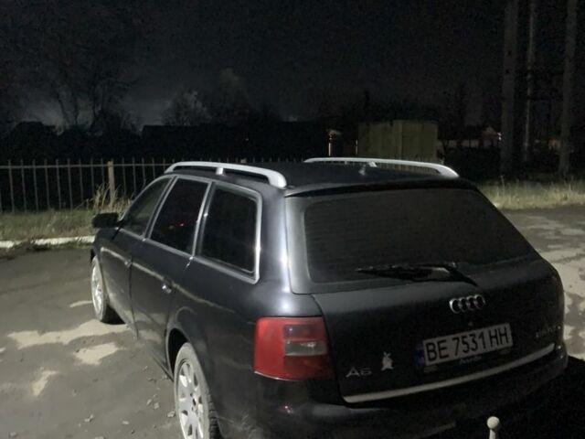 Черный Ауди А6, объемом двигателя 2.5 л и пробегом 360 тыс. км за 3000 $, фото 1 на Automoto.ua