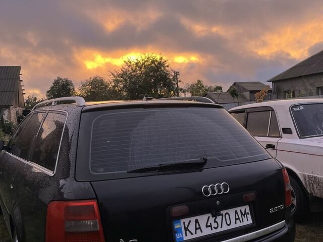 Черный Ауди А6, объемом двигателя 2.5 л и пробегом 450 тыс. км за 4000 $, фото 2 на Automoto.ua