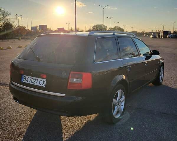 Черный Ауди А6, объемом двигателя 2.5 л и пробегом 257 тыс. км за 5600 $, фото 1 на Automoto.ua