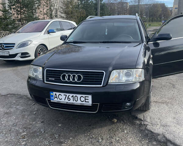 Черный Ауди А6, объемом двигателя 2.5 л и пробегом 374 тыс. км за 5300 $, фото 1 на Automoto.ua