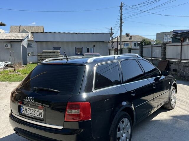Черный Ауди А6, объемом двигателя 2.5 л и пробегом 351 тыс. км за 4350 $, фото 2 на Automoto.ua