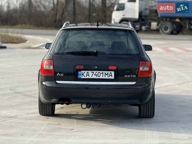 Черный Ауди А6, объемом двигателя 2.5 л и пробегом 350 тыс. км за 3200 $, фото 5 на Automoto.ua