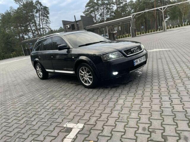Черный Ауди А6, объемом двигателя 2.5 л и пробегом 330 тыс. км за 4800 $, фото 1 на Automoto.ua