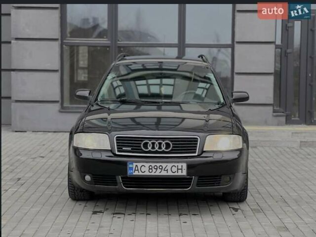 Черный Ауди А6, объемом двигателя 2.5 л и пробегом 380 тыс. км за 4200 $, фото 1 на Automoto.ua