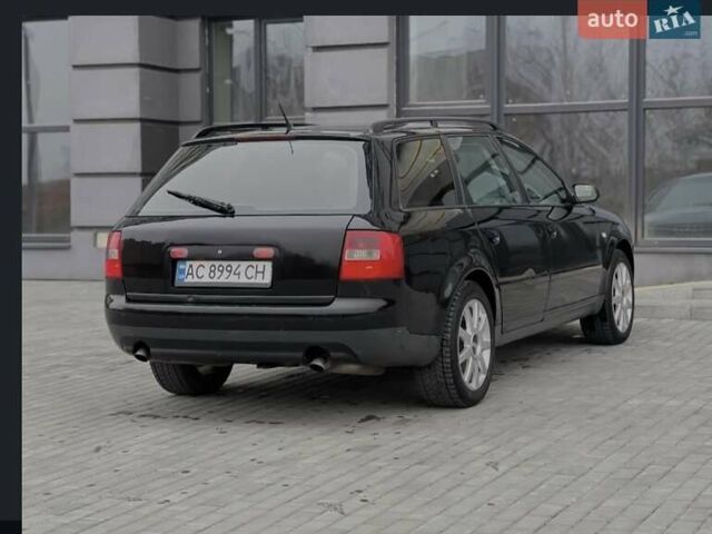 Черный Ауди А6, объемом двигателя 2.5 л и пробегом 380 тыс. км за 4200 $, фото 4 на Automoto.ua