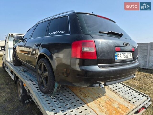 Черный Ауди А6, объемом двигателя 2.5 л и пробегом 390 тыс. км за 2750 $, фото 3 на Automoto.ua