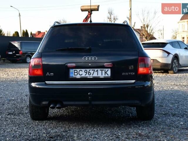 Черный Ауди А6, объемом двигателя 2.5 л и пробегом 290 тыс. км за 4800 $, фото 7 на Automoto.ua