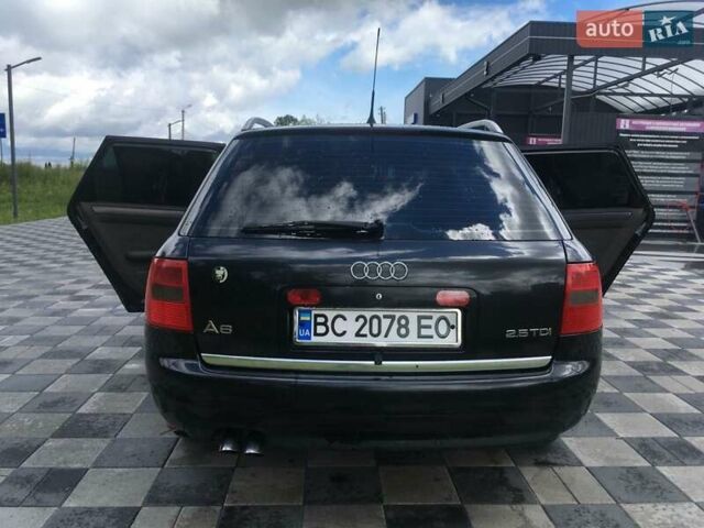 Черный Ауди А6, объемом двигателя 2.5 л и пробегом 266 тыс. км за 5500 $, фото 3 на Automoto.ua
