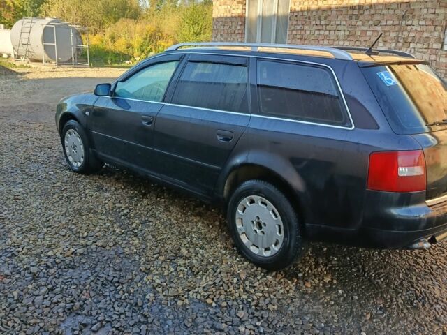 Черный Ауди А6, объемом двигателя 2.5 л и пробегом 368 тыс. км за 4284 $, фото 6 на Automoto.ua