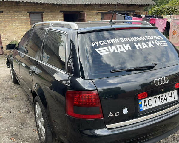 Чорний Ауді А6, об'ємом двигуна 2.5 л та пробігом 250 тис. км за 4000 $, фото 2 на Automoto.ua