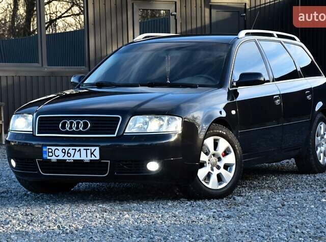 Черный Ауди А6, объемом двигателя 2.5 л и пробегом 290 тыс. км за 4800 $, фото 2 на Automoto.ua