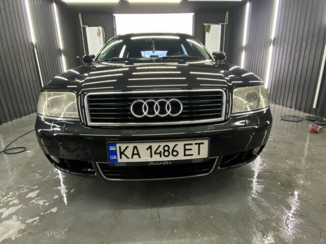 Черный Ауди А6, объемом двигателя 2.5 л и пробегом 430 тыс. км за 4200 $, фото 4 на Automoto.ua