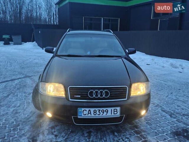 Черный Ауди А6, объемом двигателя 1.8 л и пробегом 220 тыс. км за 4200 $, фото 2 на Automoto.ua