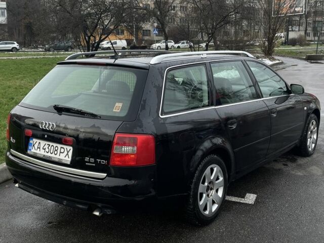 Черный Ауди А6, объемом двигателя 2.5 л и пробегом 300 тыс. км за 4100 $, фото 3 на Automoto.ua