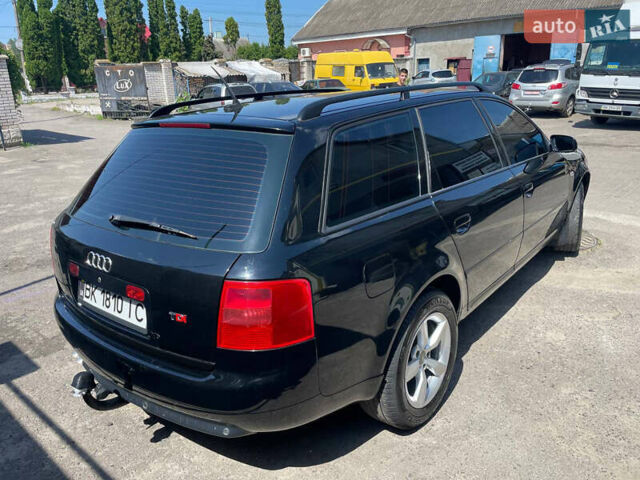 Черный Ауди А6, объемом двигателя 1.9 л и пробегом 336 тыс. км за 6400 $, фото 2 на Automoto.ua