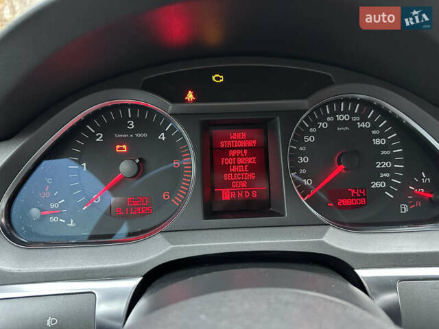 Черный Ауди А6, объемом двигателя 3 л и пробегом 288 тыс. км за 7850 $, фото 14 на Automoto.ua