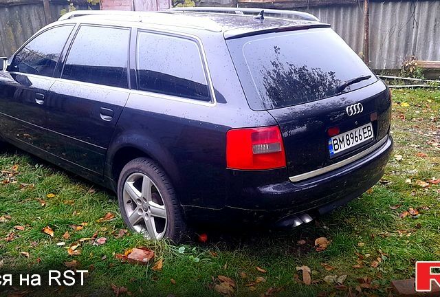 Черный Ауди А6, объемом двигателя 2.5 л и пробегом 400 тыс. км за 2800 $, фото 6 на Automoto.ua