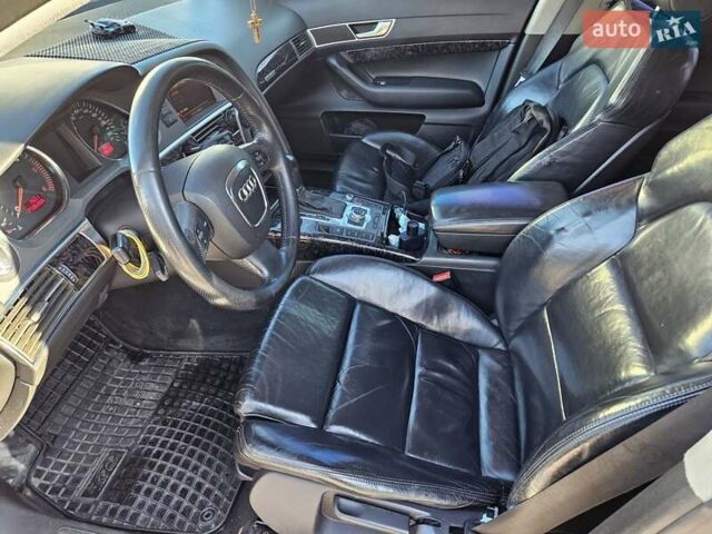 Ауді А6 2005 у Гостомель на Automoto.ua Чорний Ауді А6, об'ємом двигуна 3 л та пробігом 390 тис. км за 4444 $, фото 6 на Automoto.ua