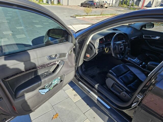 Ауді А6 2005 у Гостомель на Automoto.ua Чорний Ауді А6, об'ємом двигуна 3 л та пробігом 390 тис. км за 4444 $, фото 6 на Automoto.ua