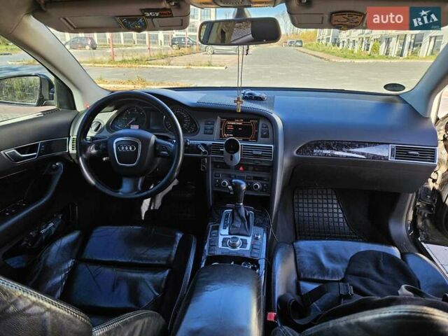 Ауді А6 2005 у Гостомель на Automoto.ua Чорний Ауді А6, об'ємом двигуна 3 л та пробігом 390 тис. км за 4444 $, фото 12 на Automoto.ua