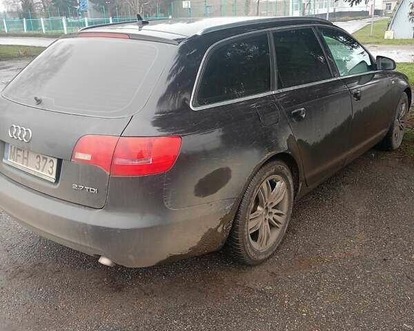 Черный Ауди А6, объемом двигателя 2.7 л и пробегом 270 тыс. км за 3550 $, фото 1 на Automoto.ua