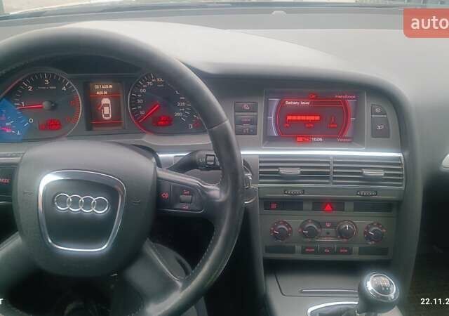 Черный Ауди А6, объемом двигателя 2.7 л и пробегом 395 тыс. км за 7500 $, фото 6 на Automoto.ua