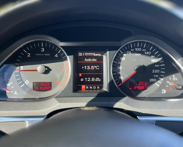 Ауді А6 2006 у Виноградове на Automoto.ua Чорний Ауді А6, об'ємом двигуна 2.7 л та пробігом 241 тис. км за 7450 $, фото 5 на Automoto.ua
