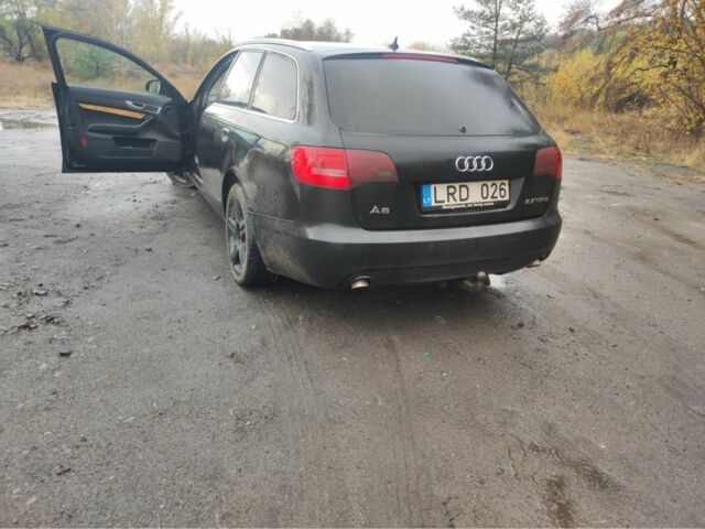 Черный Ауди А6, объемом двигателя 3 л и пробегом 338 тыс. км за 3600 $, фото 1 на Automoto.ua