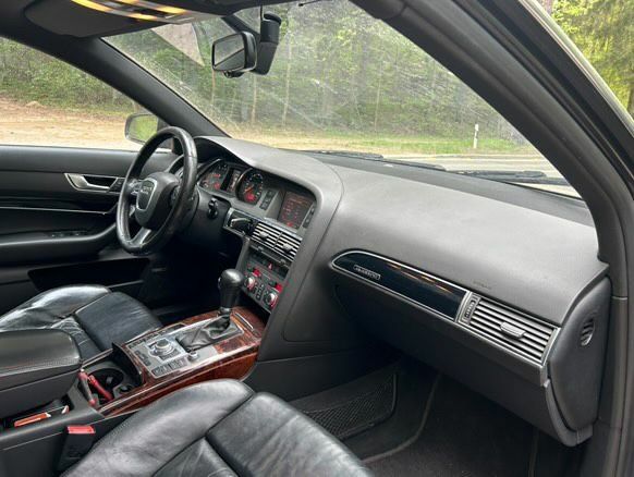 Черный Ауди А6, объемом двигателя 3 л и пробегом 215 тыс. км за 4114 $, фото 4 на Automoto.ua