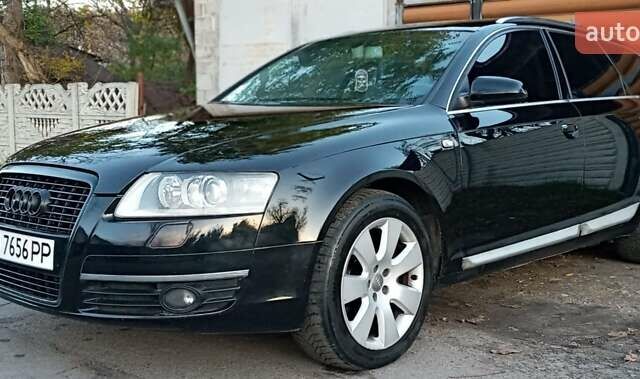 Ауді А6 2007 у Белой Церкве на Automoto.ua Чорний Ауді А6, об'ємом двигуна 2 л та пробігом 270 тис. км за 6200 $, фото 3 на Automoto.ua