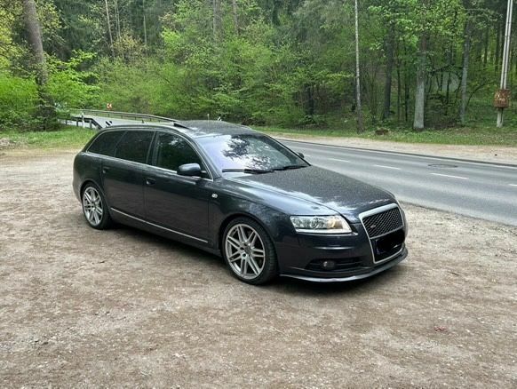 Черный Ауди А6, объемом двигателя 3 л и пробегом 215 тыс. км за 4114 $, фото 1 на Automoto.ua