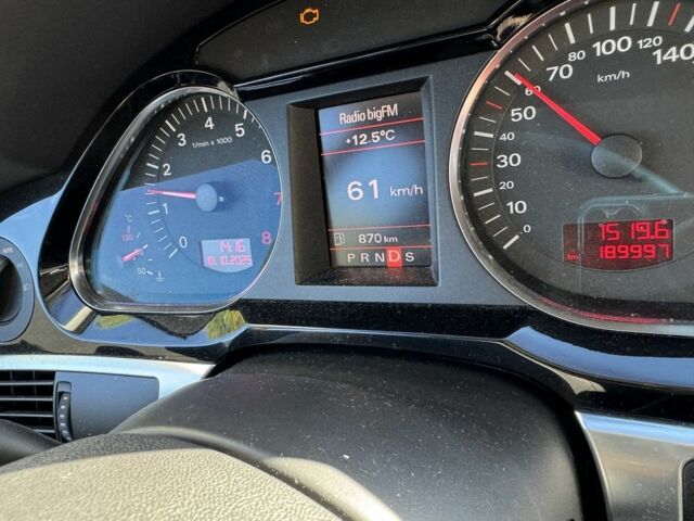 Чорний Ауді А6, об'ємом двигуна 2 л та пробігом 190 тис. км за 8500 $, фото 6 на Automoto.ua