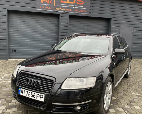 Черный Ауди А6, объемом двигателя 1.98 л и пробегом 270 тыс. км за 6300 $, фото 1 на Automoto.ua