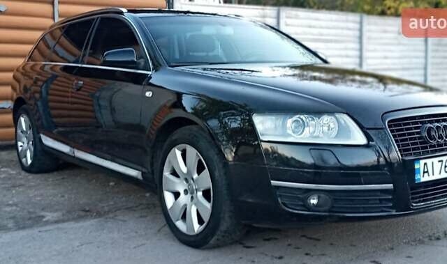 Ауді А6 2007 у Белой Церкве на Automoto.ua Чорний Ауді А6, об'ємом двигуна 2 л та пробігом 270 тис. км за 6200 $, фото 4 на Automoto.ua