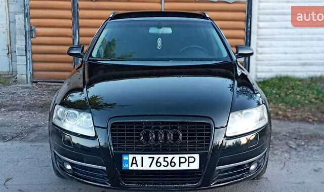 Ауді А6 2007 у Белой Церкве на Automoto.ua Чорний Ауді А6, об'ємом двигуна 2 л та пробігом 270 тис. км за 6200 $, фото 2 на Automoto.ua