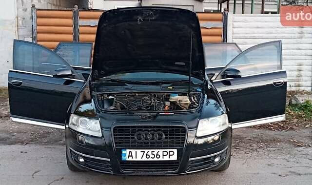 Ауді А6 2007 у Белой Церкве на Automoto.ua Чорний Ауді А6, об'ємом двигуна 2 л та пробігом 270 тис. км за 6200 $, фото 34 на Automoto.ua