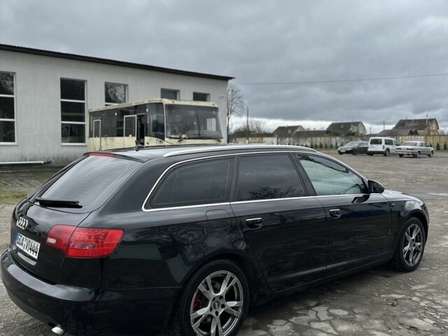 Черный Ауди А6, объемом двигателя 3 л и пробегом 308 тыс. км за 4800 $, фото 3 на Automoto.ua