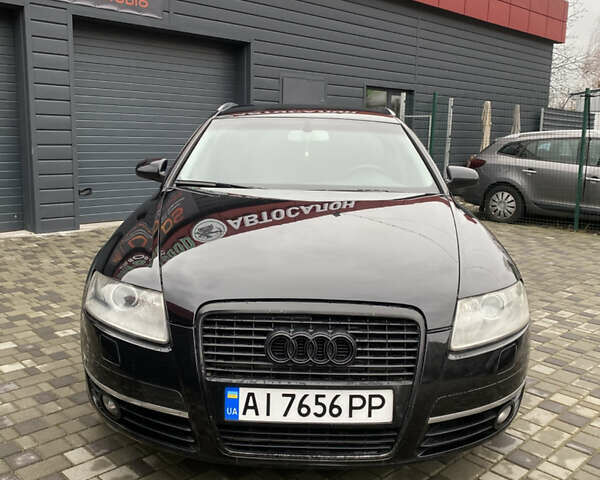 Черный Ауди А6, объемом двигателя 1.98 л и пробегом 270 тыс. км за 6300 $, фото 2 на Automoto.ua