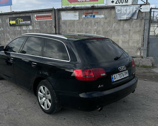 Черный Ауди А6, объемом двигателя 2 л и пробегом 280 тыс. км за 6500 $, фото 3 на Automoto.ua