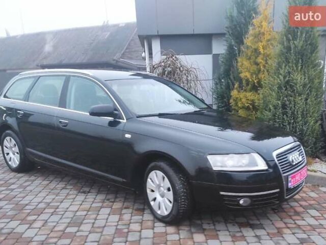Черный Ауди А6, объемом двигателя 2 л и пробегом 243 тыс. км за 8200 $, фото 1 на Automoto.ua