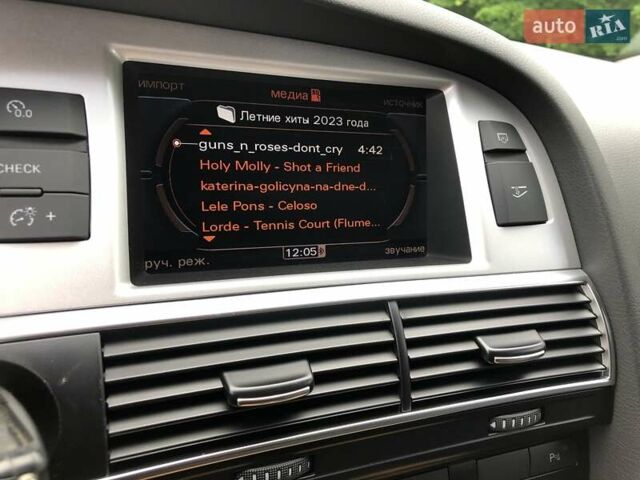 Черный Ауди А6, объемом двигателя 3 л и пробегом 288 тыс. км за 13750 $, фото 66 на Automoto.ua