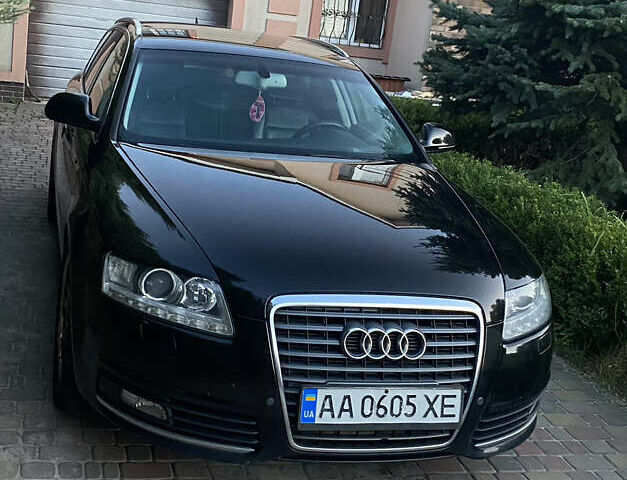 Черный Ауди А6, объемом двигателя 1.98 л и пробегом 446 тыс. км за 9500 $, фото 1 на Automoto.ua