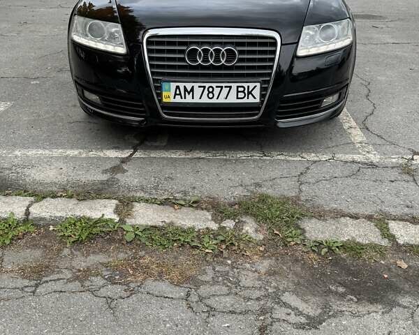 Черный Ауди А6, объемом двигателя 2 л и пробегом 300 тыс. км за 12000 $, фото 4 на Automoto.ua