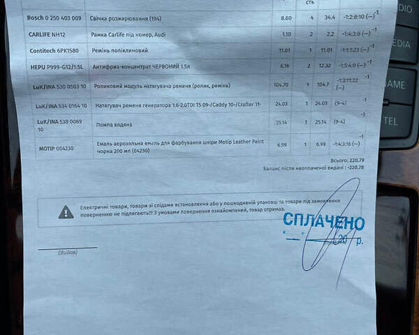 Чорний Ауді А6, об'ємом двигуна 1.97 л та пробігом 226 тис. км за 12200 $, фото 50 на Automoto.ua