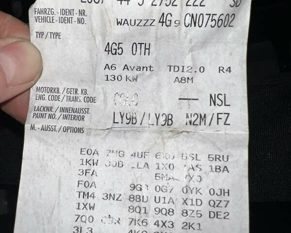 Черный Ауди А6, объемом двигателя 1.97 л и пробегом 286 тыс. км за 12500 $, фото 28 на Automoto.ua