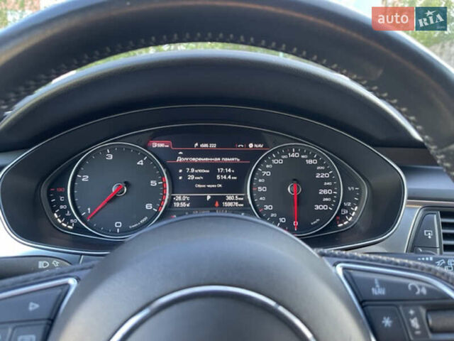 Черный Ауди А6, объемом двигателя 2 л и пробегом 182 тыс. км за 14800 $, фото 5 на Automoto.ua