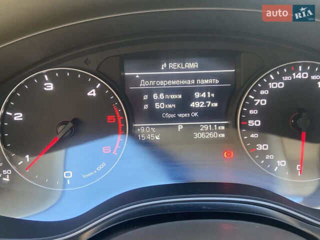 Чорний Ауді А6, об'ємом двигуна 2 л та пробігом 306 тис. км за 14100 $, фото 15 на Automoto.ua